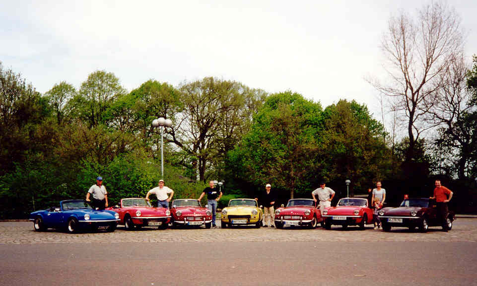 Sir Henry mit seinen Hamburger Freunden und den Erziehungsberechtigten!